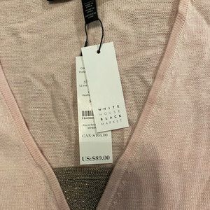 long sleeve White House black market sweater tee